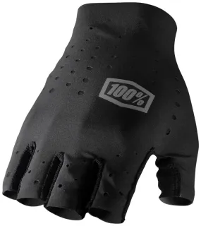 100% Sling Gloves - Black, Short Finger, Women's, Medium