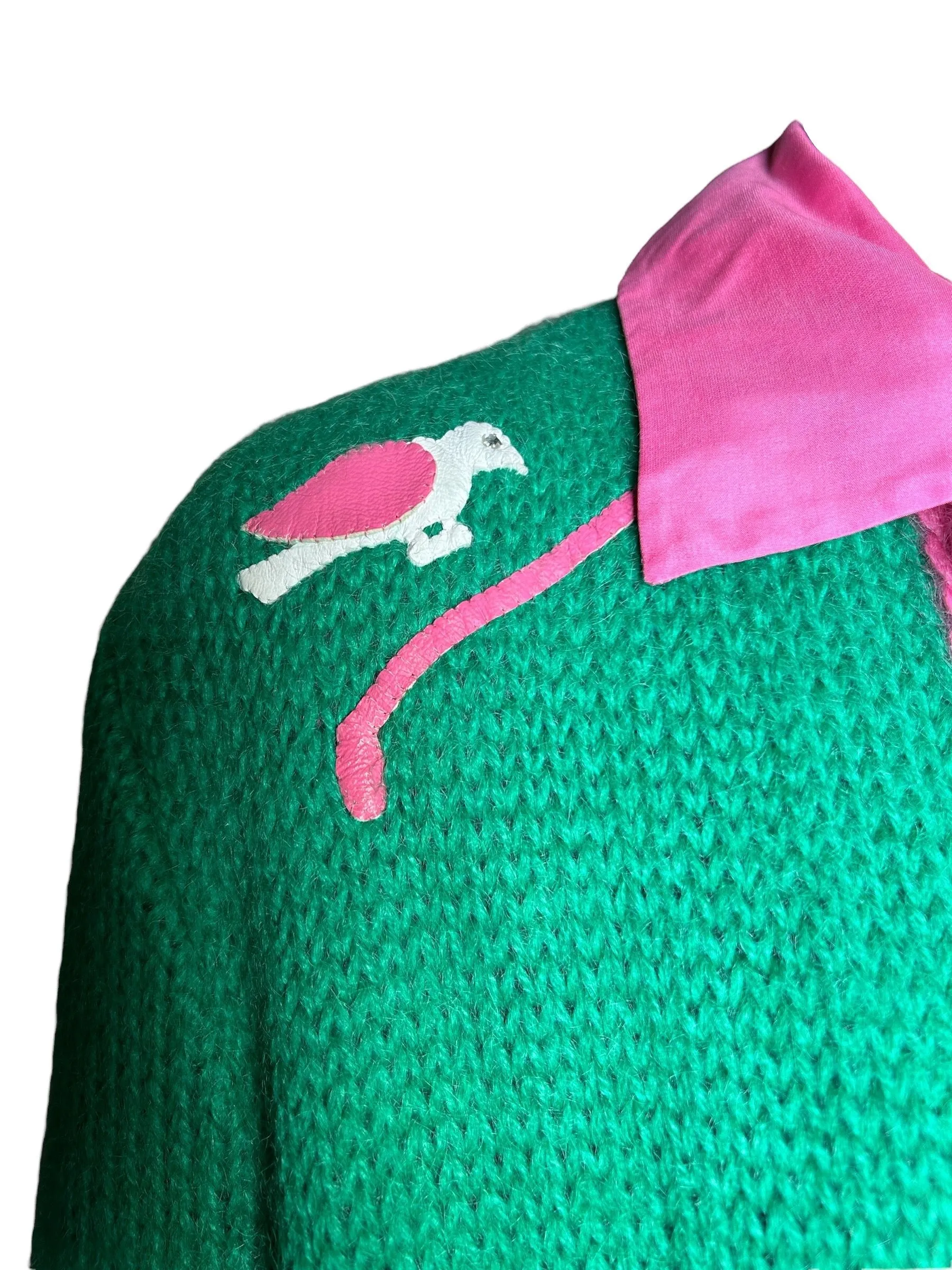 1950s Lee Herman 3-Piece Novelty Golf Ensemble Outfit with Knit Sweater