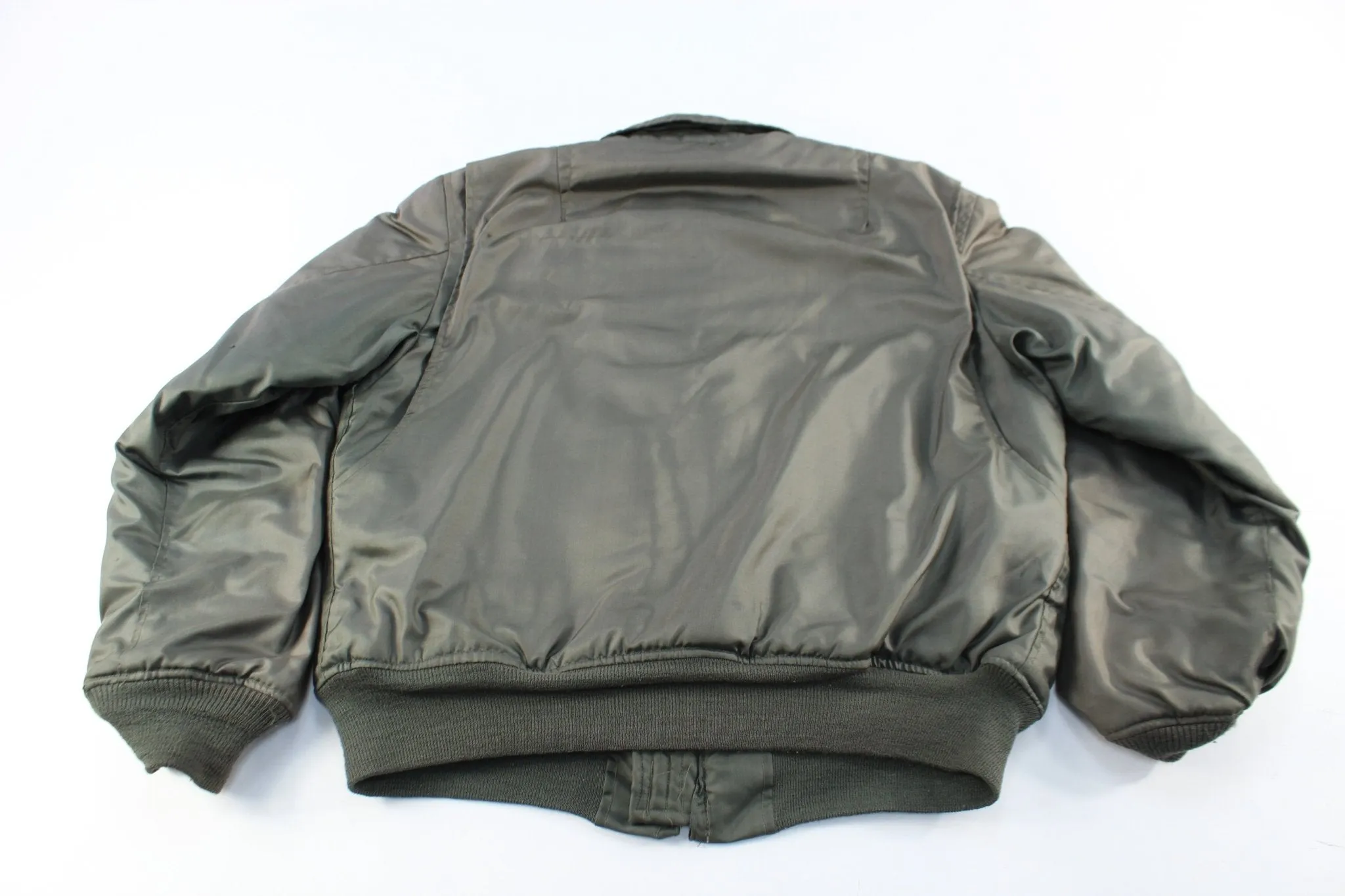 1973 Military Cold Weather Bomber Zip Up Jacket