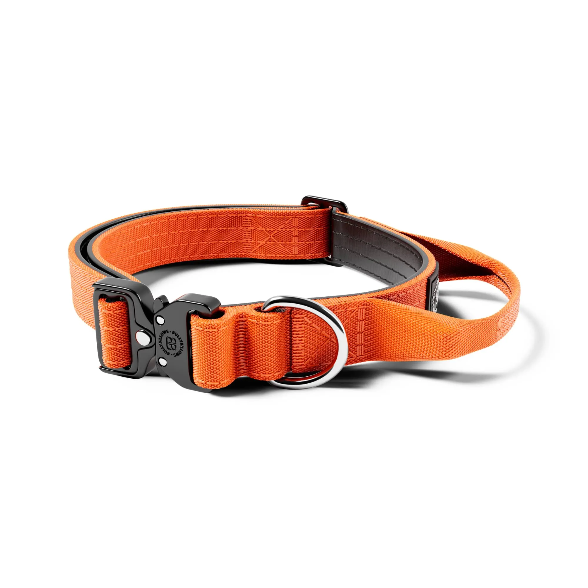 2.5cm Combat® Collar | With Handle & Rated Clip - Orange