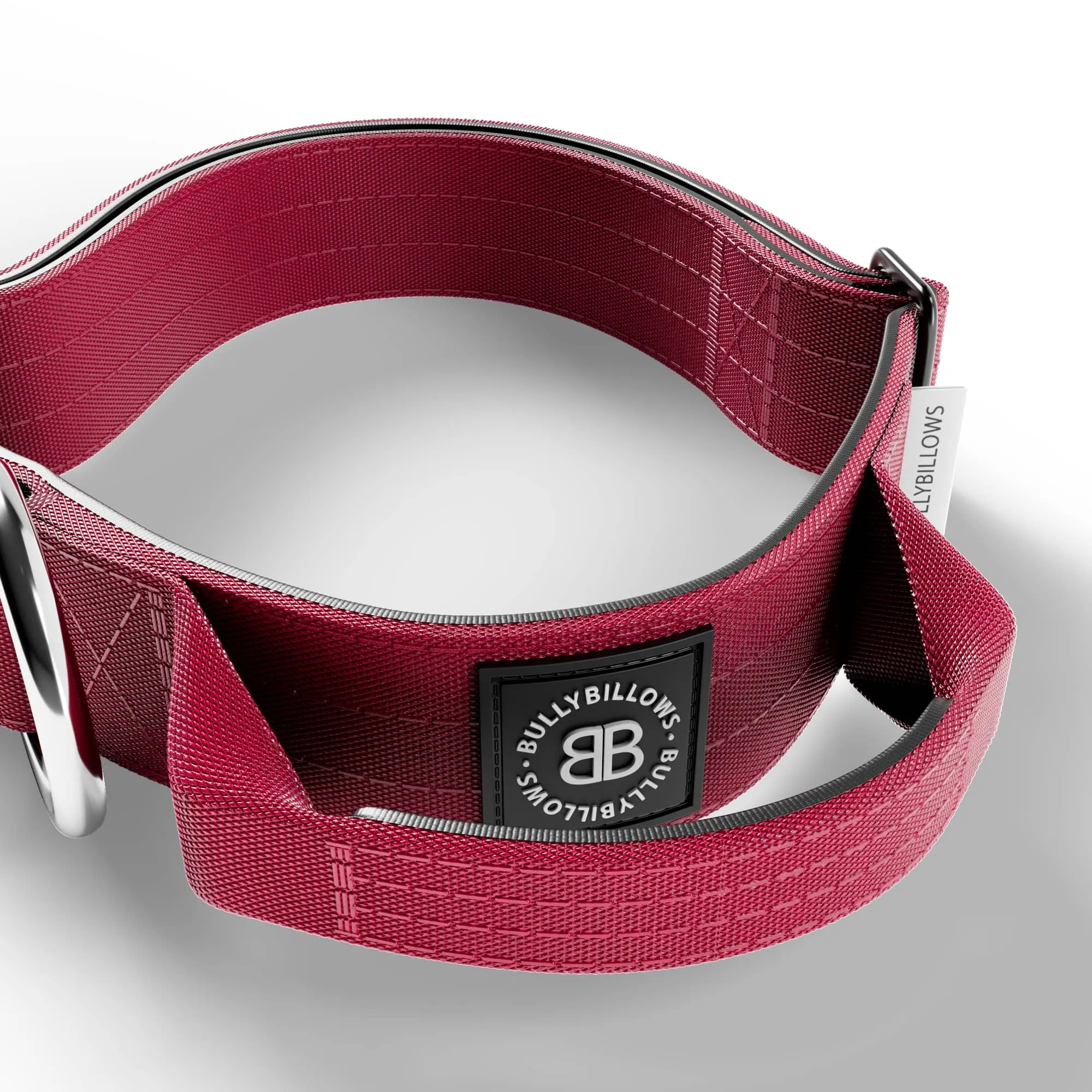 4cm Combat® Collar | Handle & Rated Clip - Burgundy