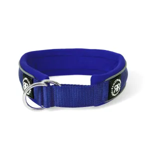 4cm Slip on Collar | Foam Padded - Blue