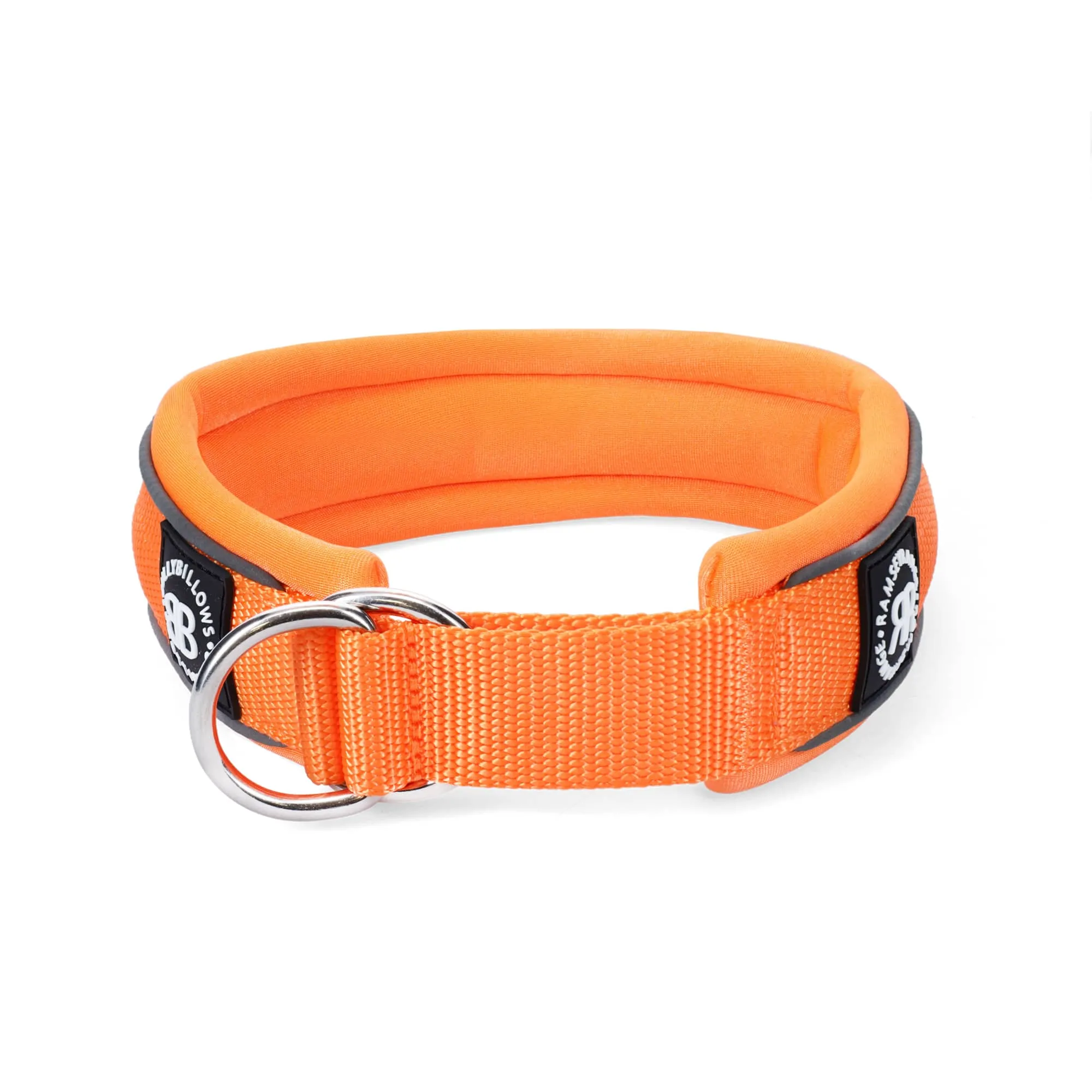 4cm Slip on Collar | Foam Padded - Orange