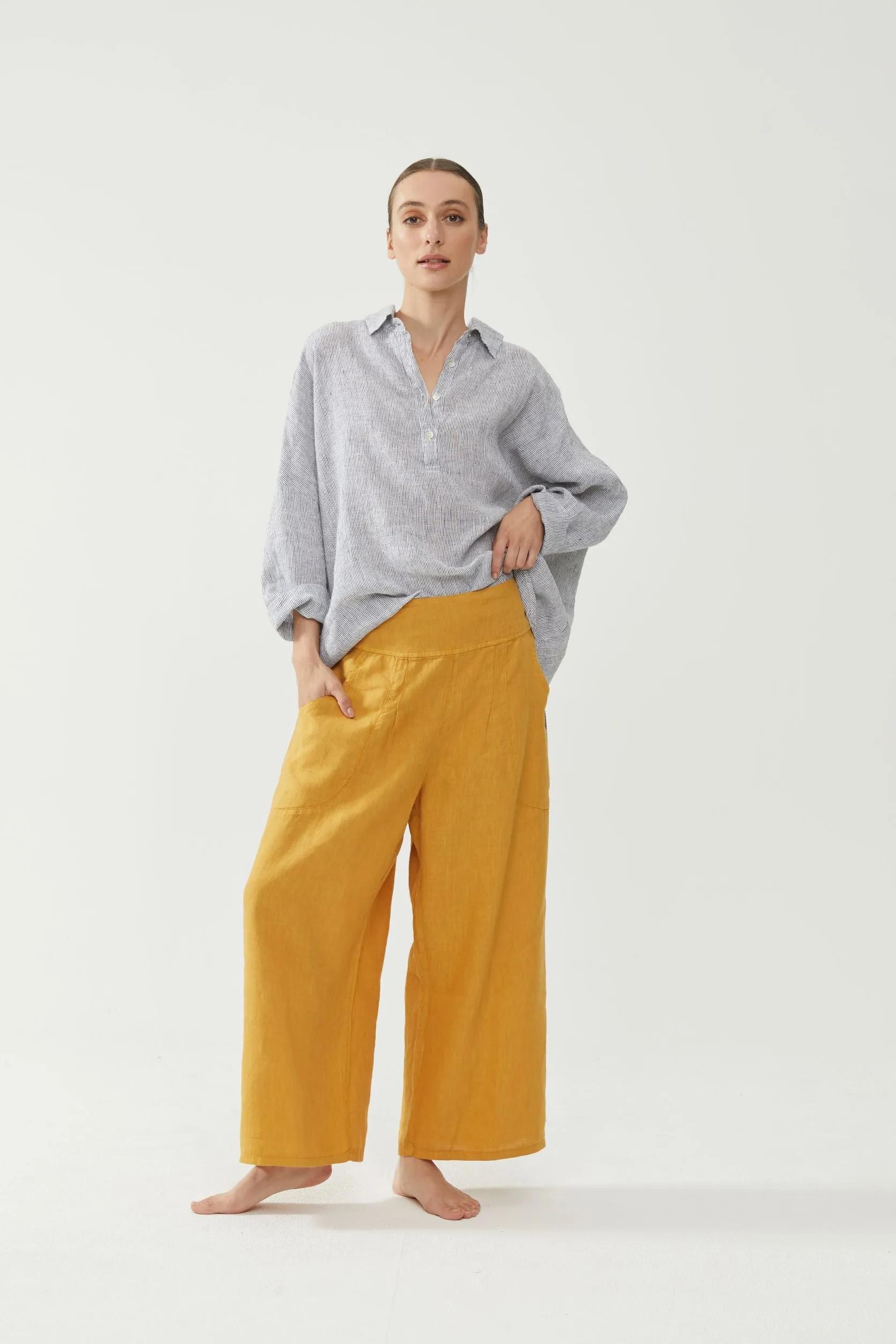 619 Pants Mustard