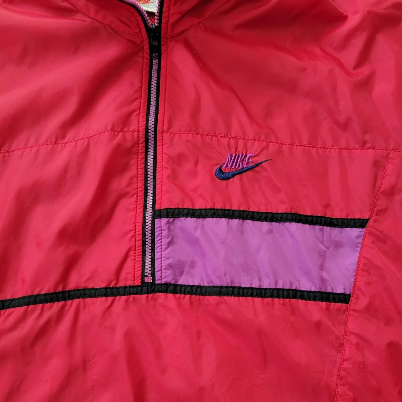 90's VINTAGE HALF ZIP NIKE WINDBREAKER JACKET