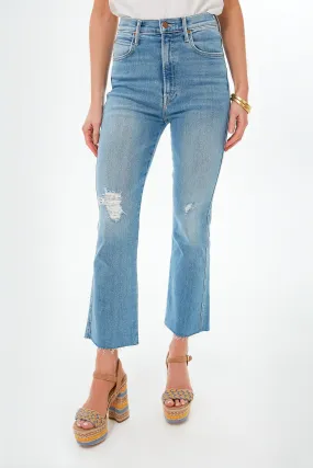 A Sight For Sore Eyes High Waist Double Ankle Fray