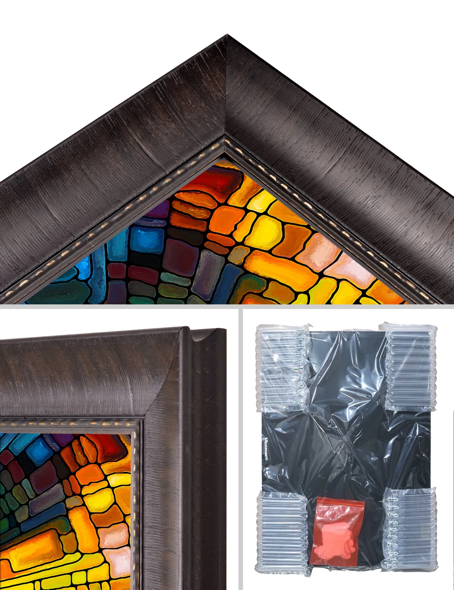 Abstract Art (Stained Glass Pattern).