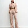 Access Pink Long Lace Trouser