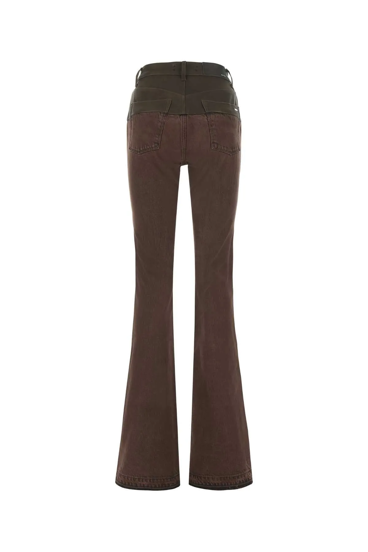 Amiri Panelled High-Waist Flared Pants