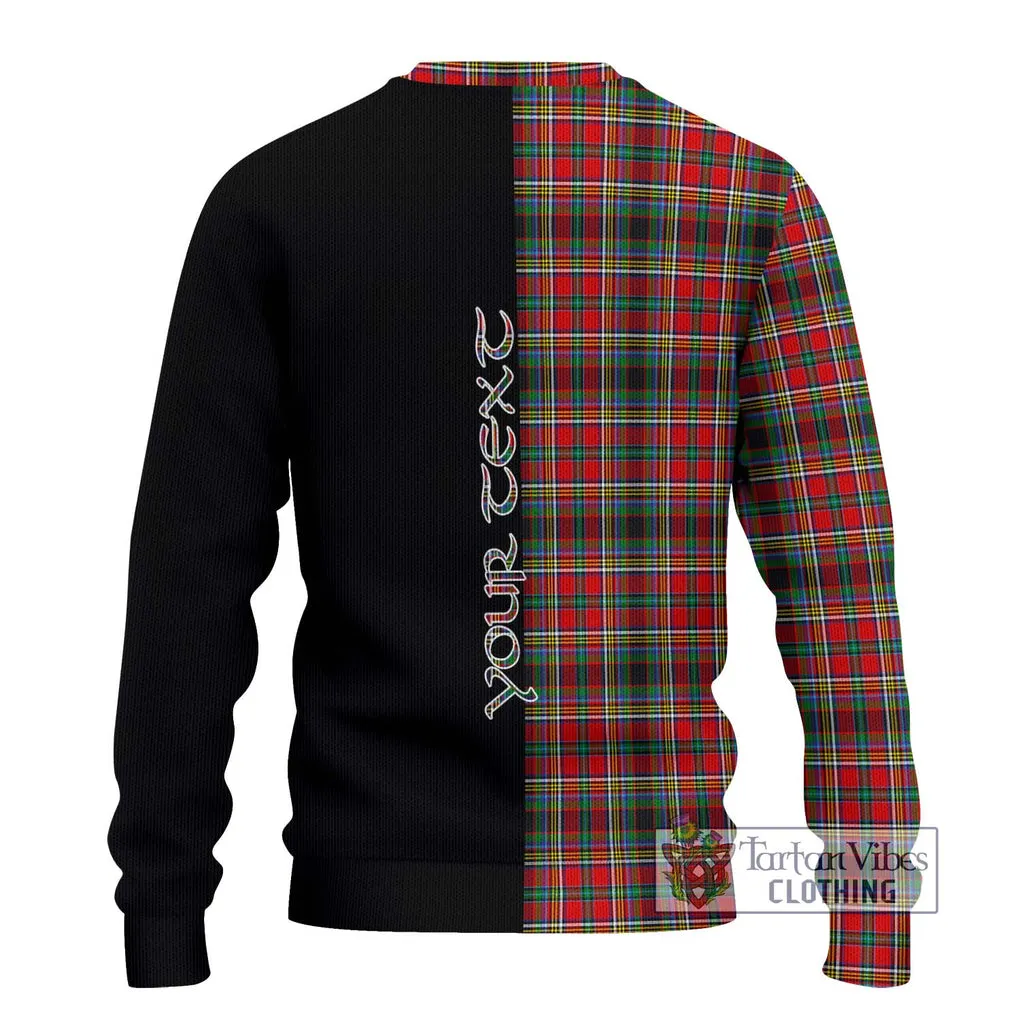 Anderson of Arbrake Tartan Ugly Sweater with Family Crest and Half Of Me Style