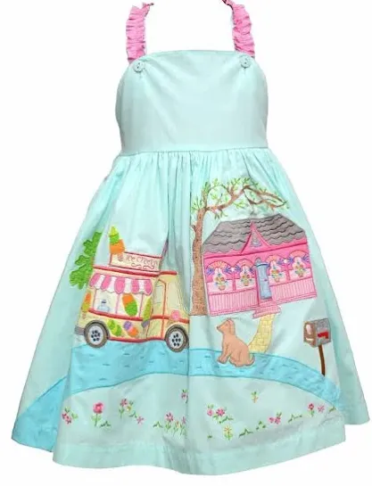 Aqua Ice Cream Truck Dress