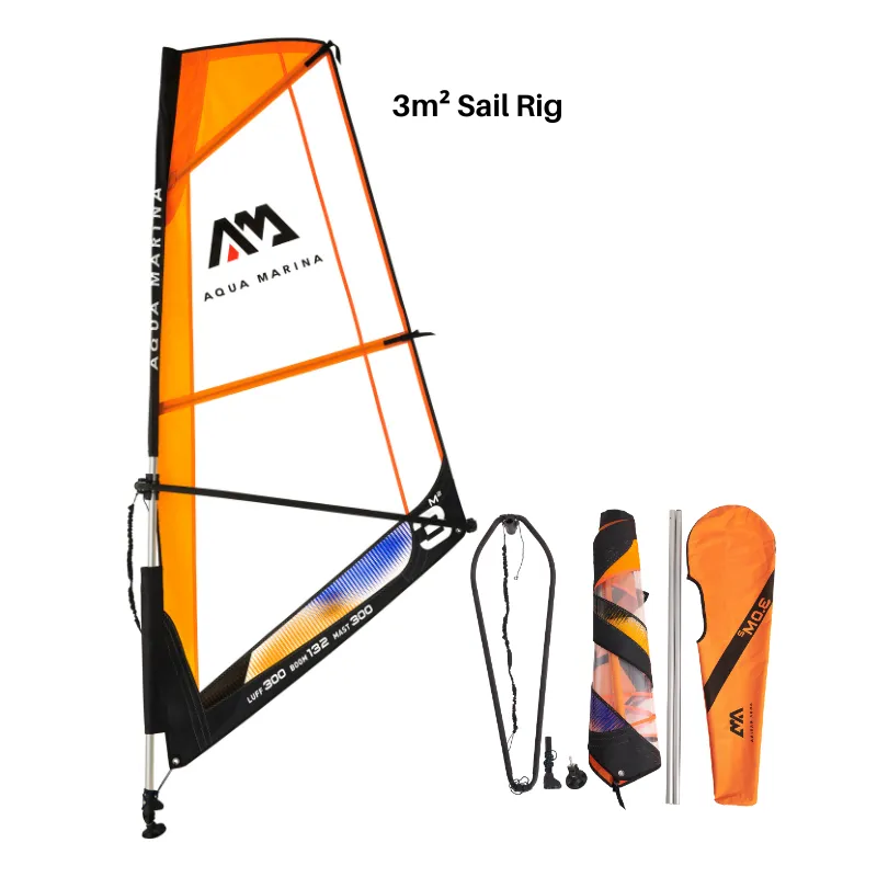 Aqua Marina 10’6″ Blade Windsurf 2021 Inflatable Paddle Board SUP   3m² Sail Rig Package