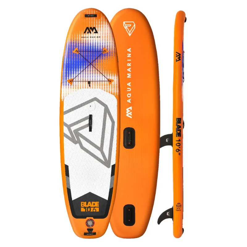 Aqua Marina 10’6″ Blade Windsurf 2021 Inflatable Paddle Board SUP   5m² Sail Rig Package