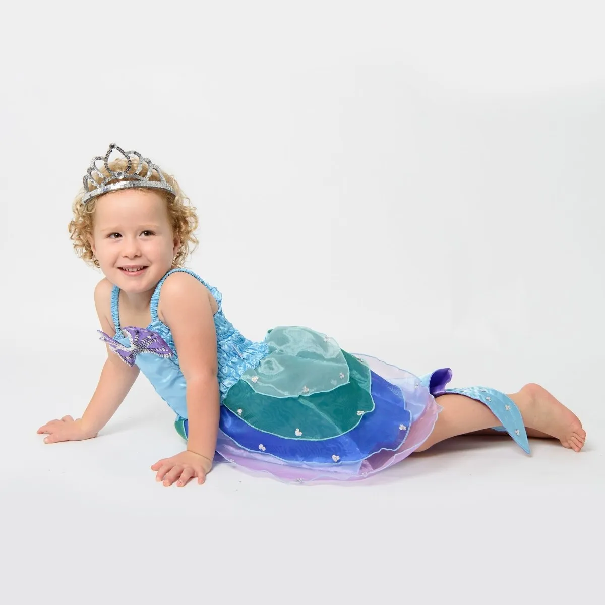 Aqua Mermaid Dress Pink