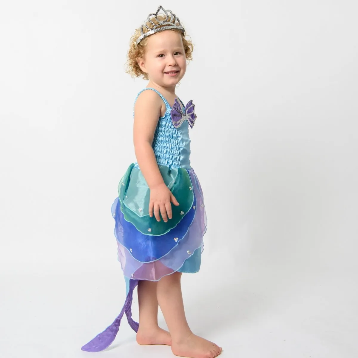 Aqua Mermaid Dress Pink