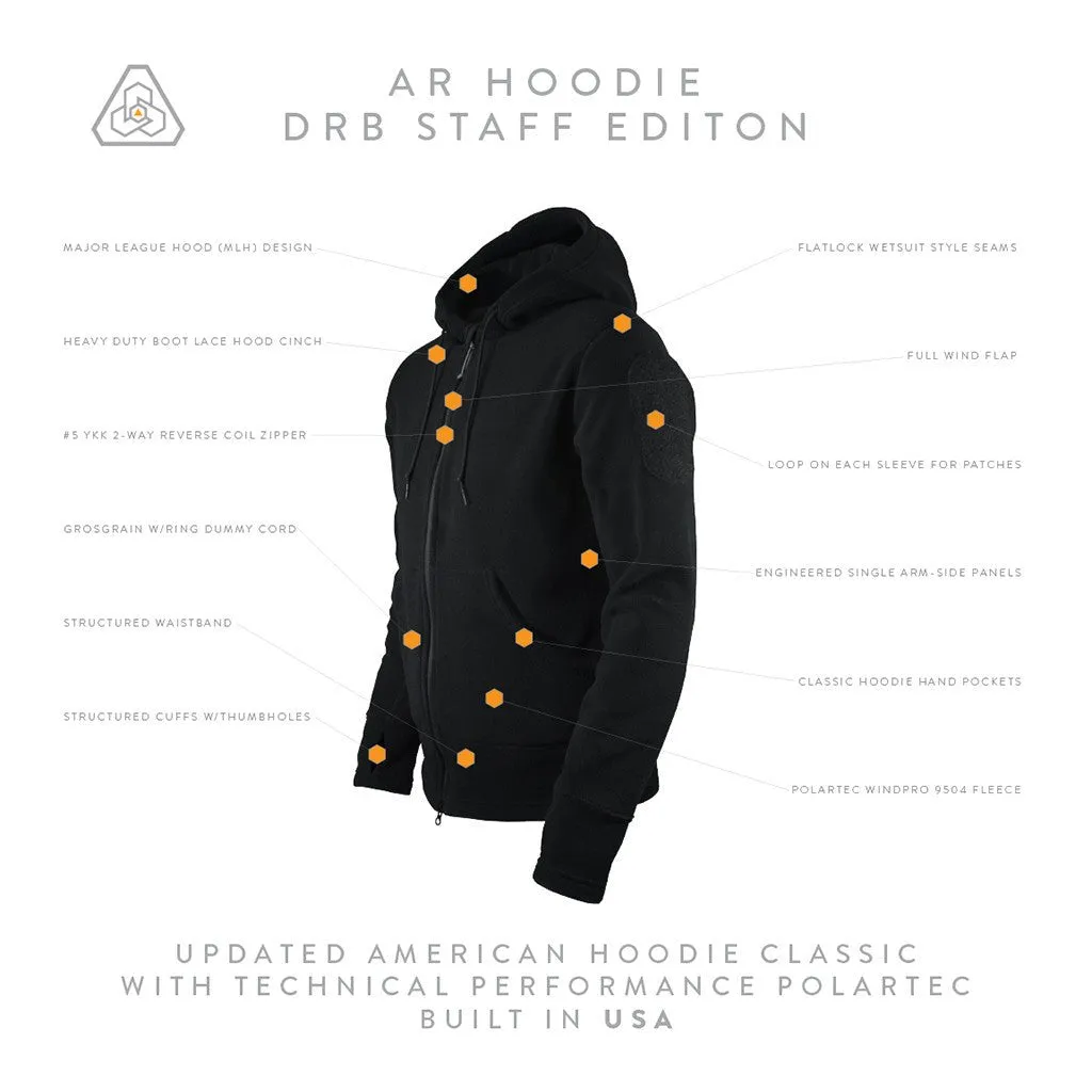 AR Hoodie DRB Staff Edition - Syth Lord Black