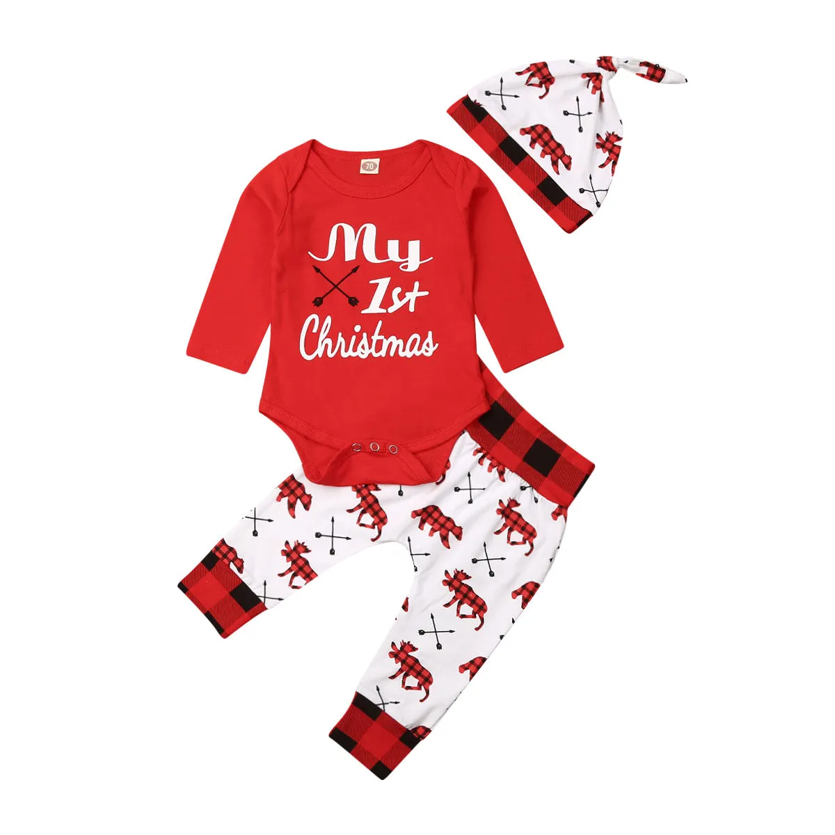 Baby Boy Lovely Letter Romper Set