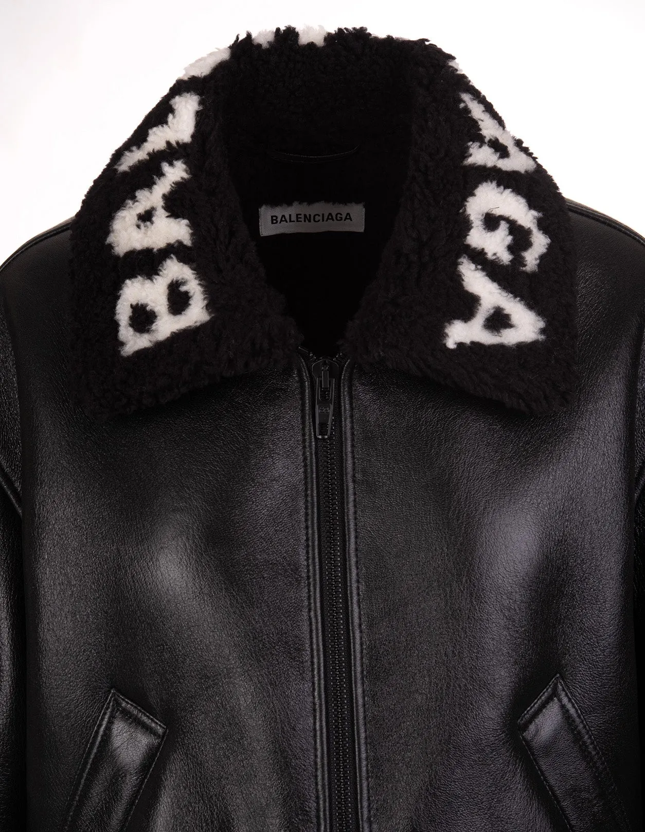 Balenciaga Cocoon Shearling Jacket