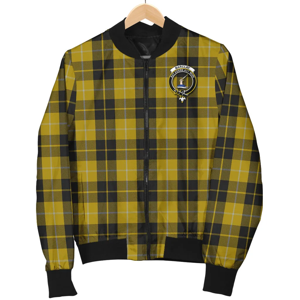 Barclay Dress Tartan Bomber Jacket with Family Crest