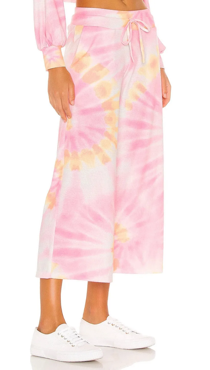 Beach Riot Hailey Pants Sunrise Tie Dye