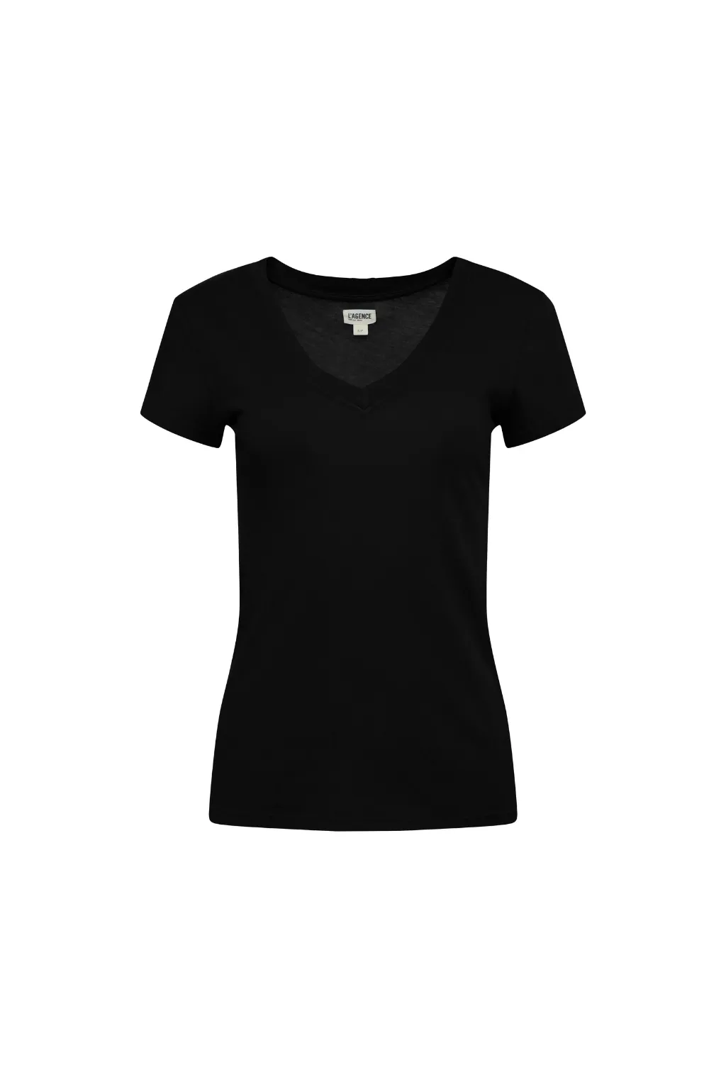 Becca V Neck Tee Black