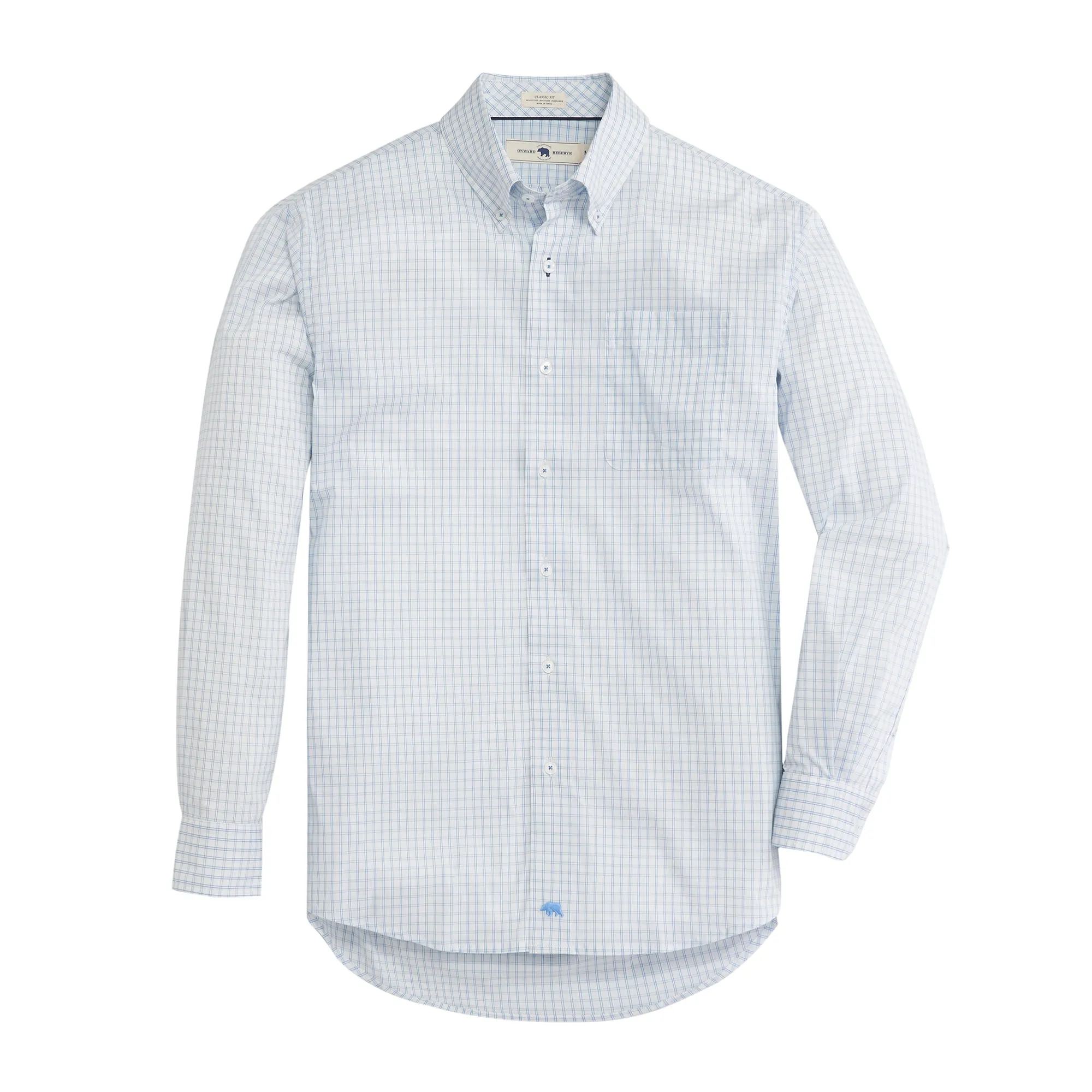 Bell Classic Fit Quad Button Down