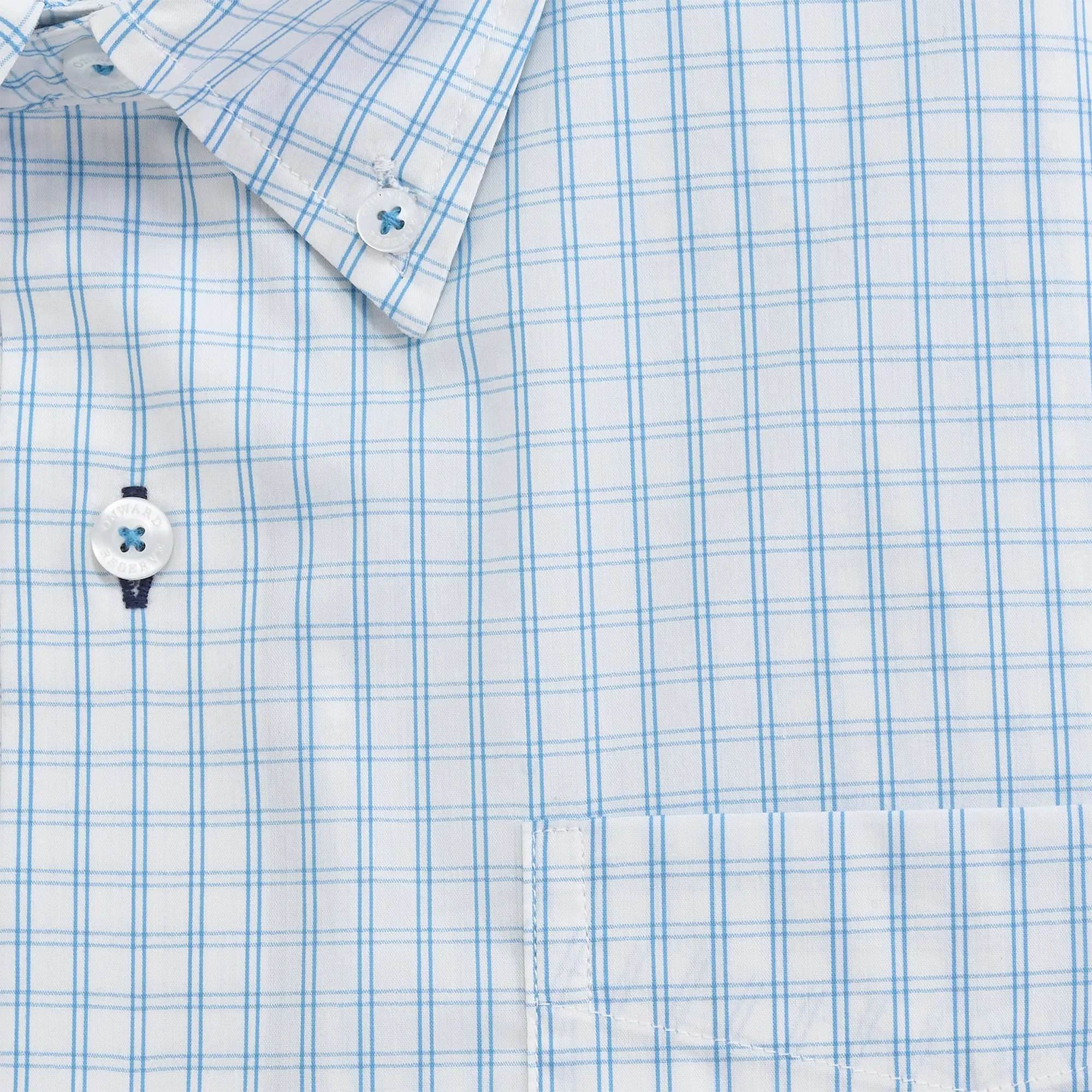 Bell Classic Fit Quad Button Down