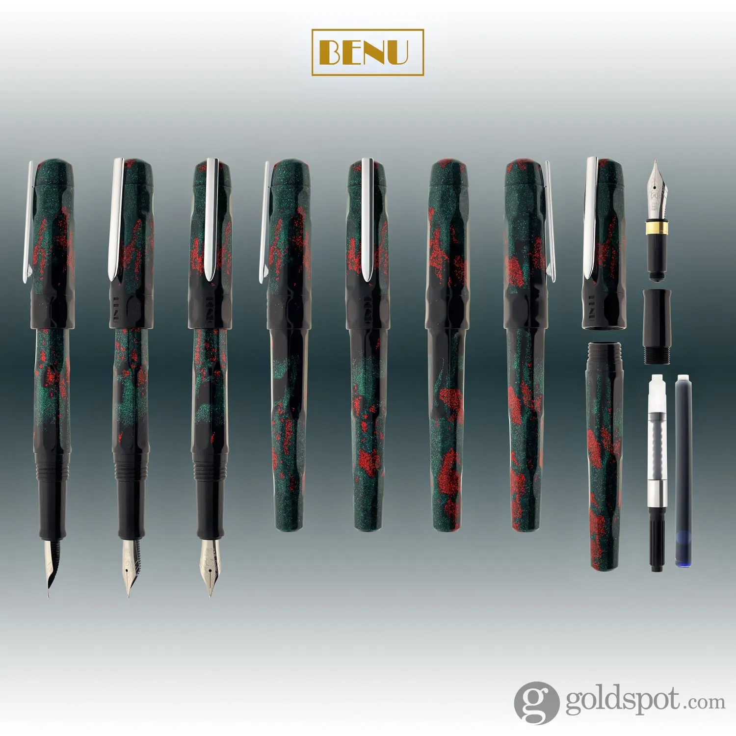 Benu Talisman Fountain Pen in Dragon’s Blood