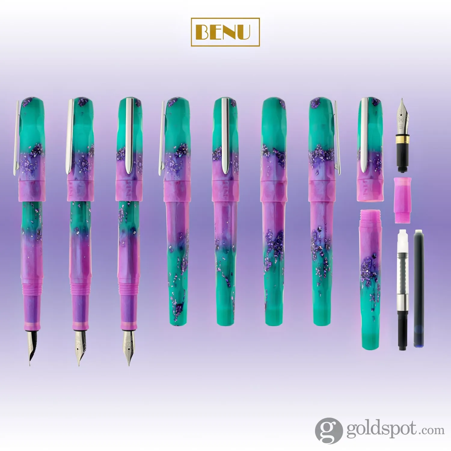 Benu Talisman Fountain Pen in Mandrake