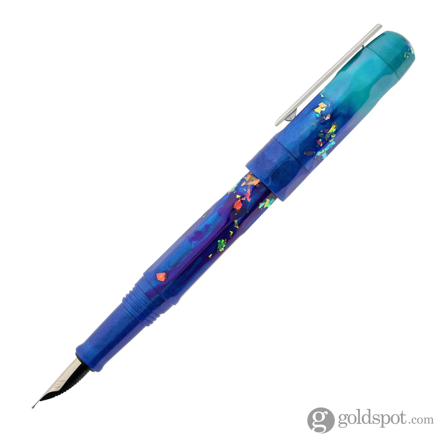 Benu Talisman Fountain Pen in Peacock Ore