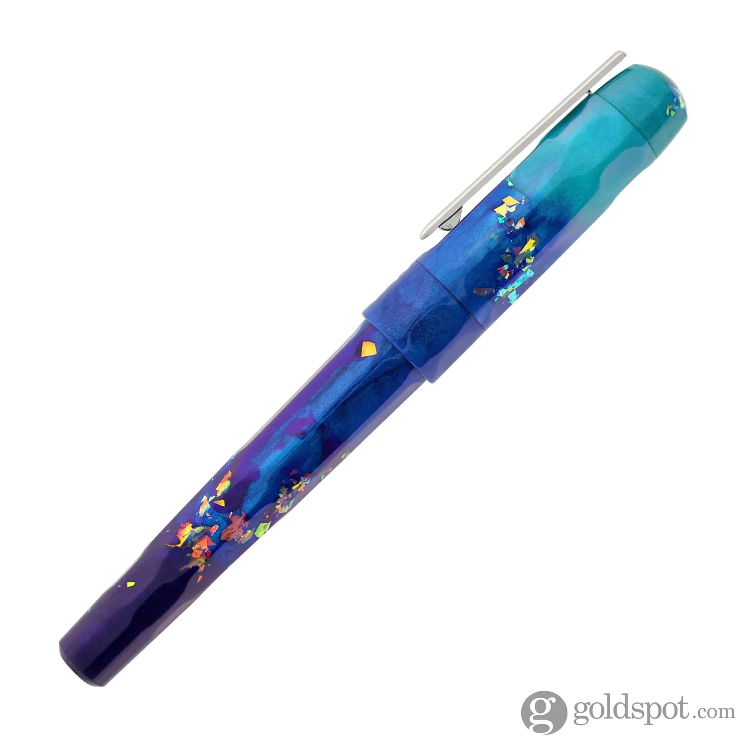 Benu Talisman Fountain Pen in Peacock Ore