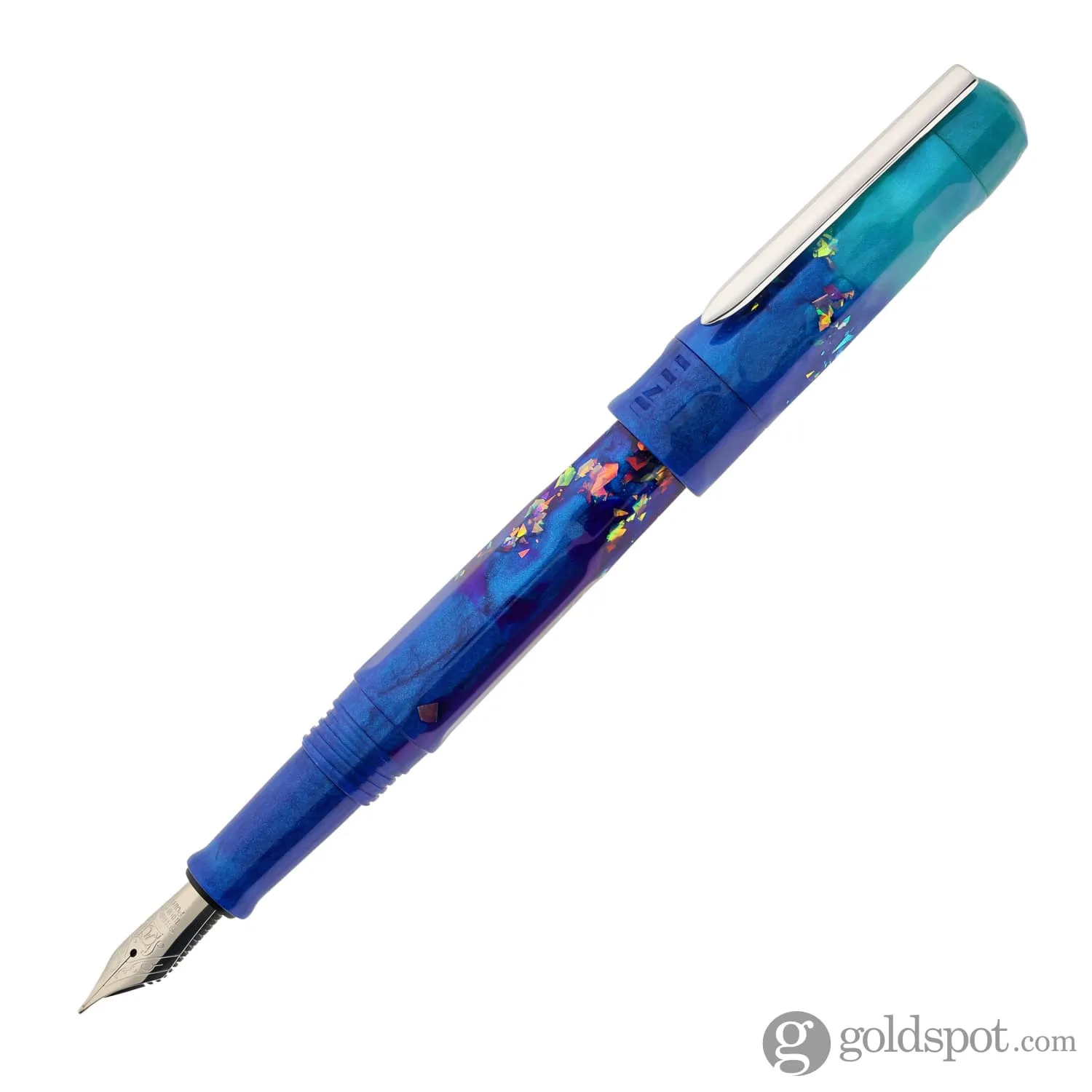 Benu Talisman Fountain Pen in Peacock Ore