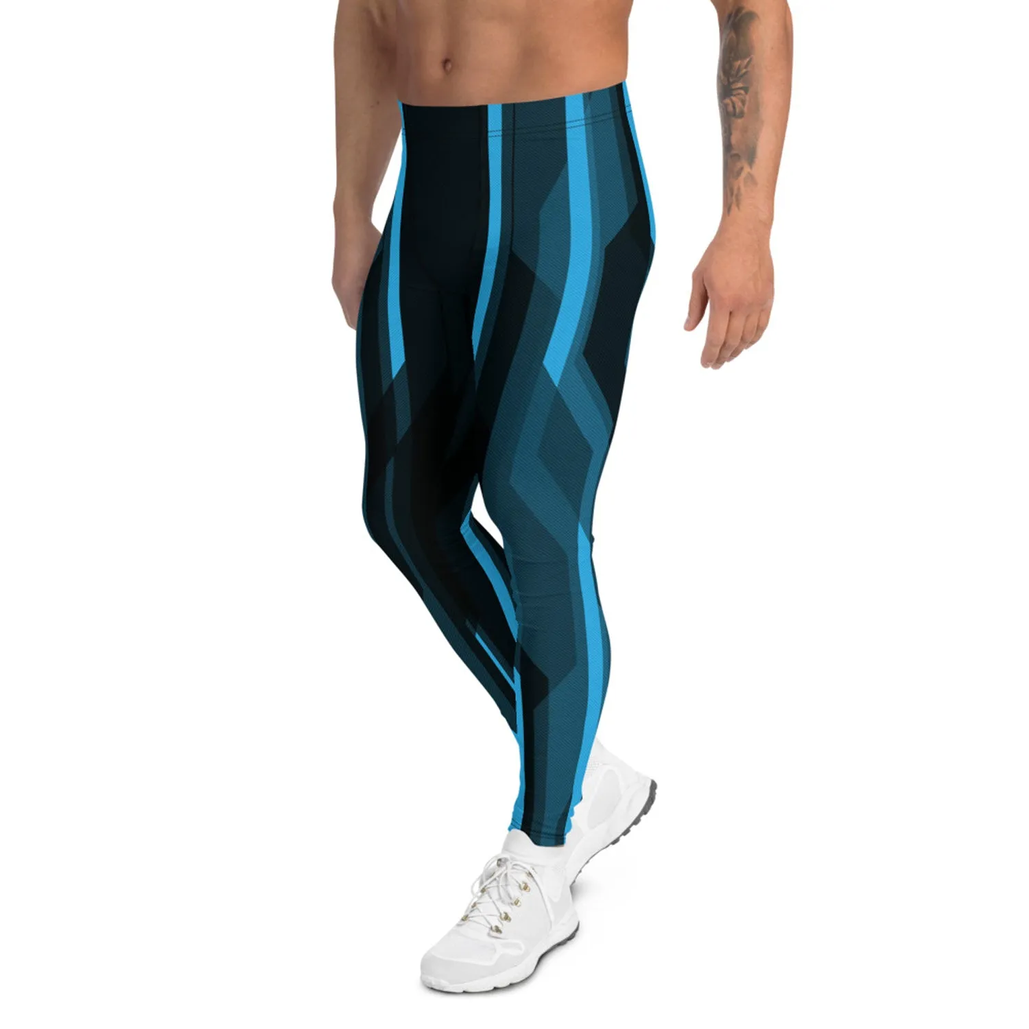 Blue Tron Men's Leggings