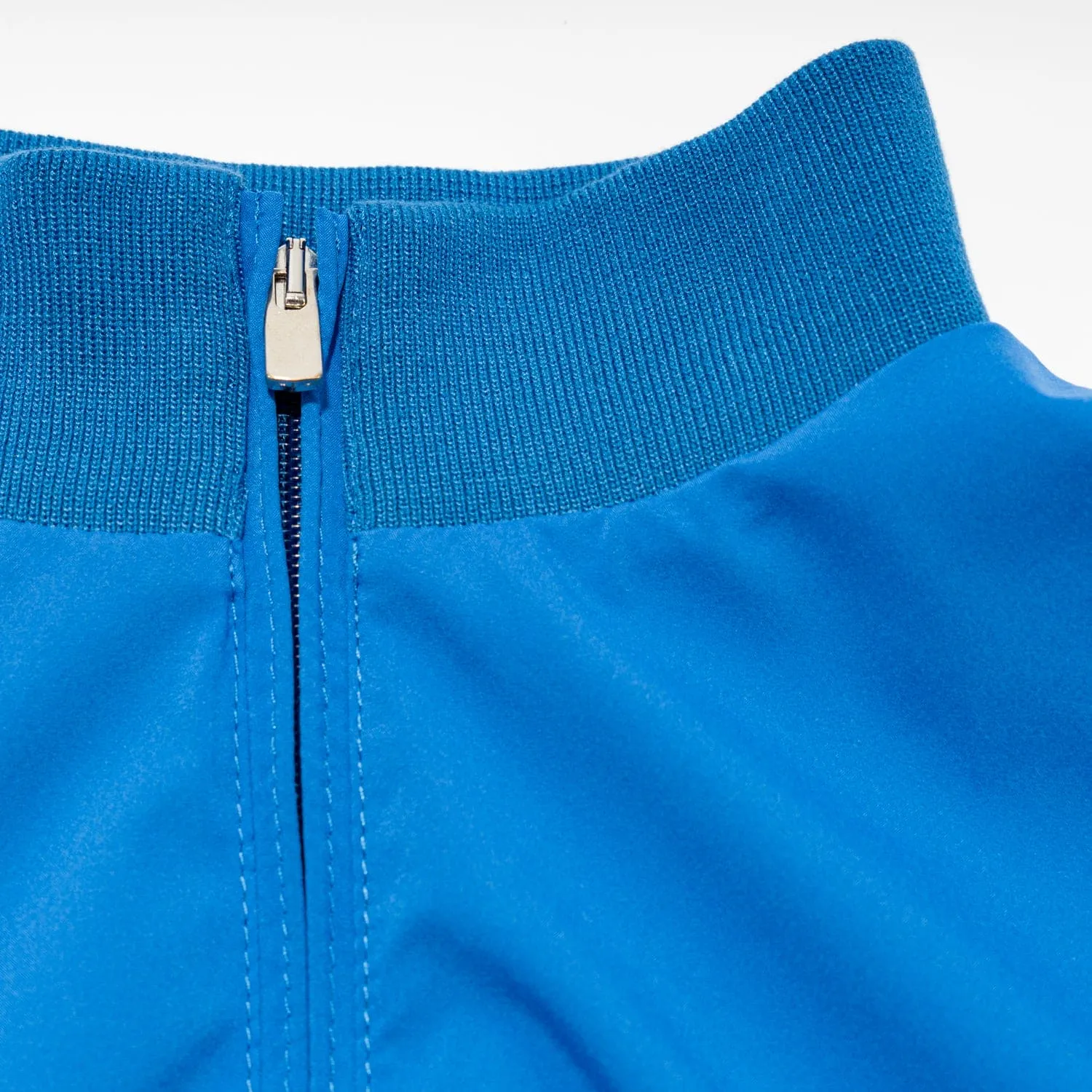 Blue Zip Deck Lightweight Jacket