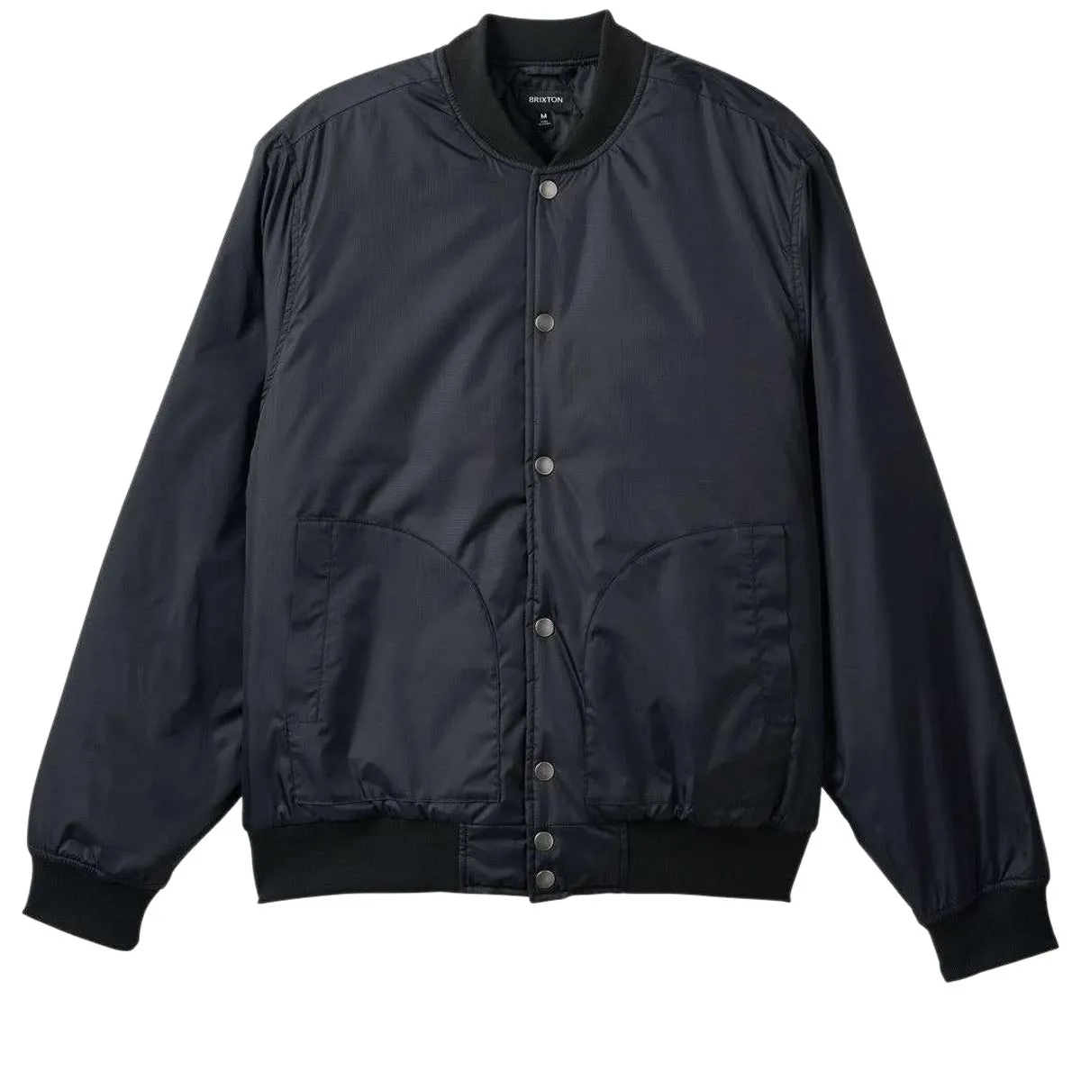 Brixton Dillinger Flight Bomber Jacket - Black