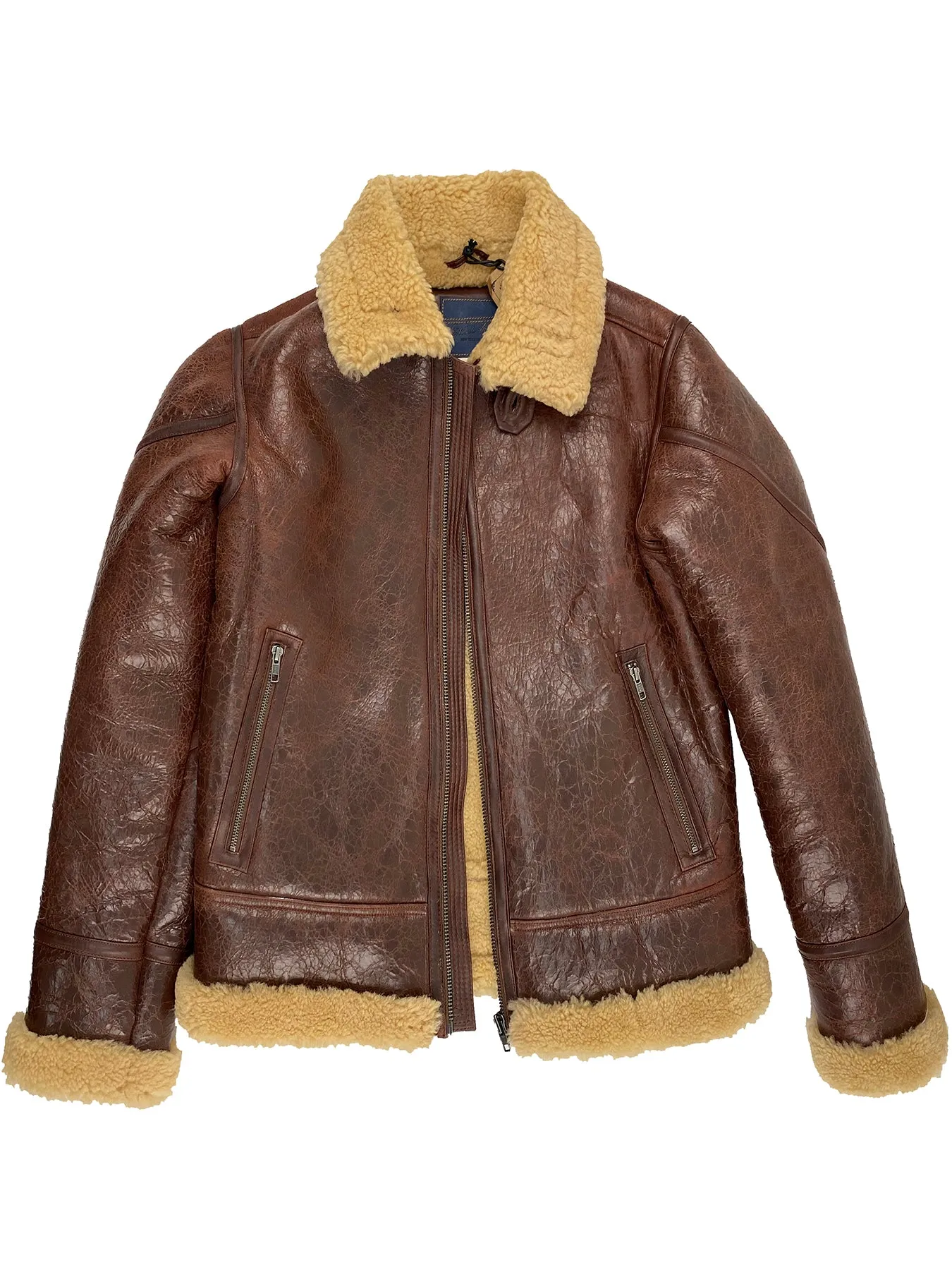 Bronx Bombers Shearling Jacket 4257