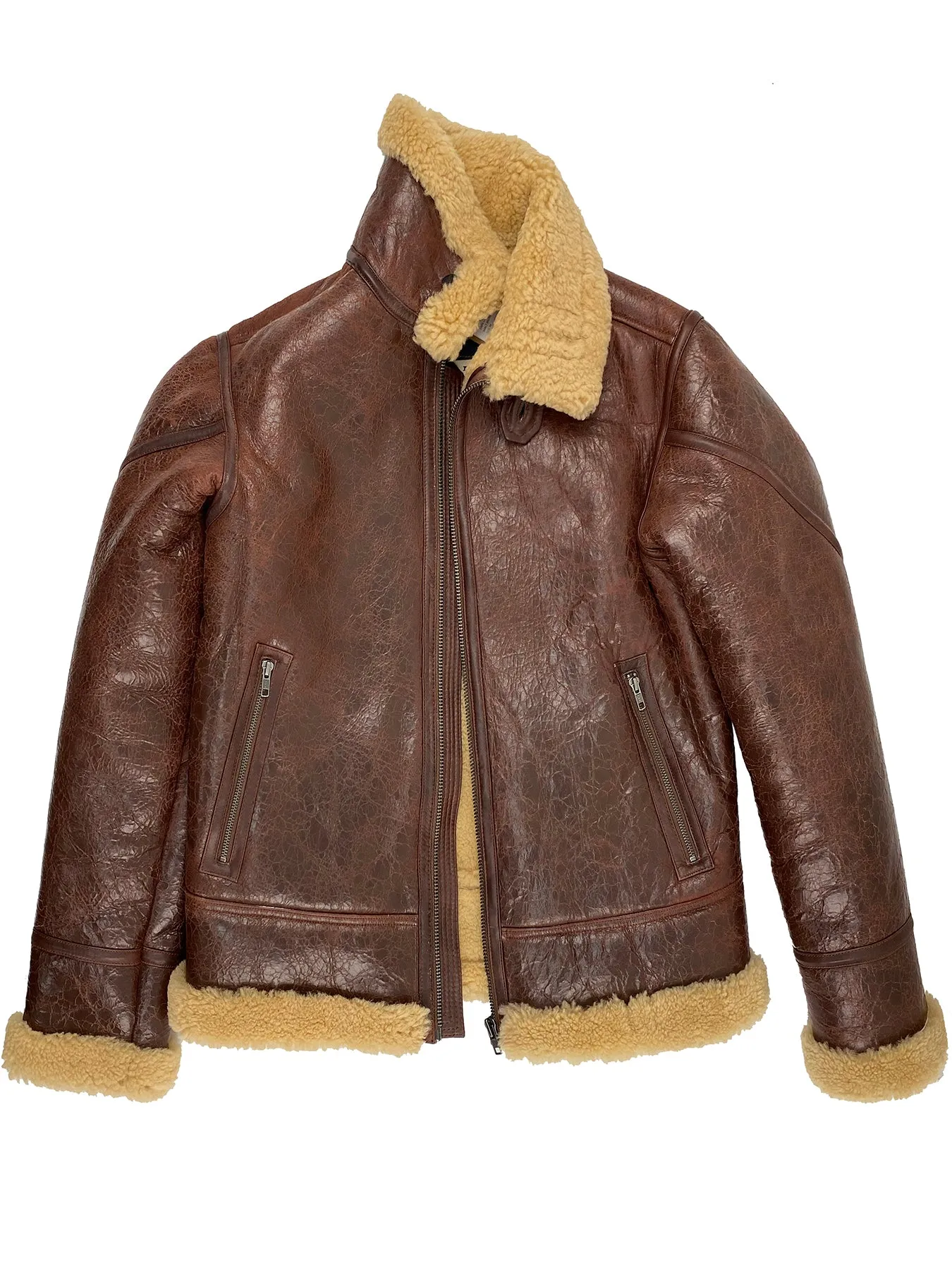 Bronx Bombers Shearling Jacket 4257