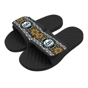 Brooklyn Nets Ugly Sweater Slides