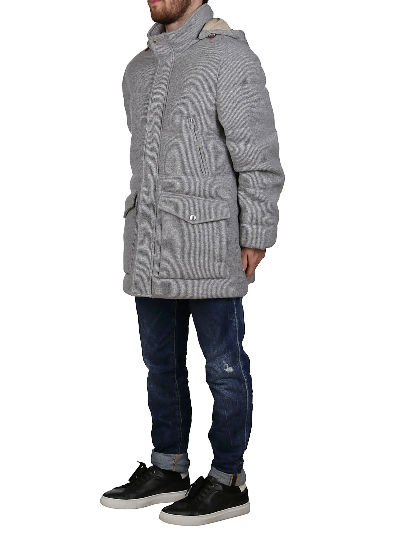 Brunello Cucinelli Hooded Padded Coat