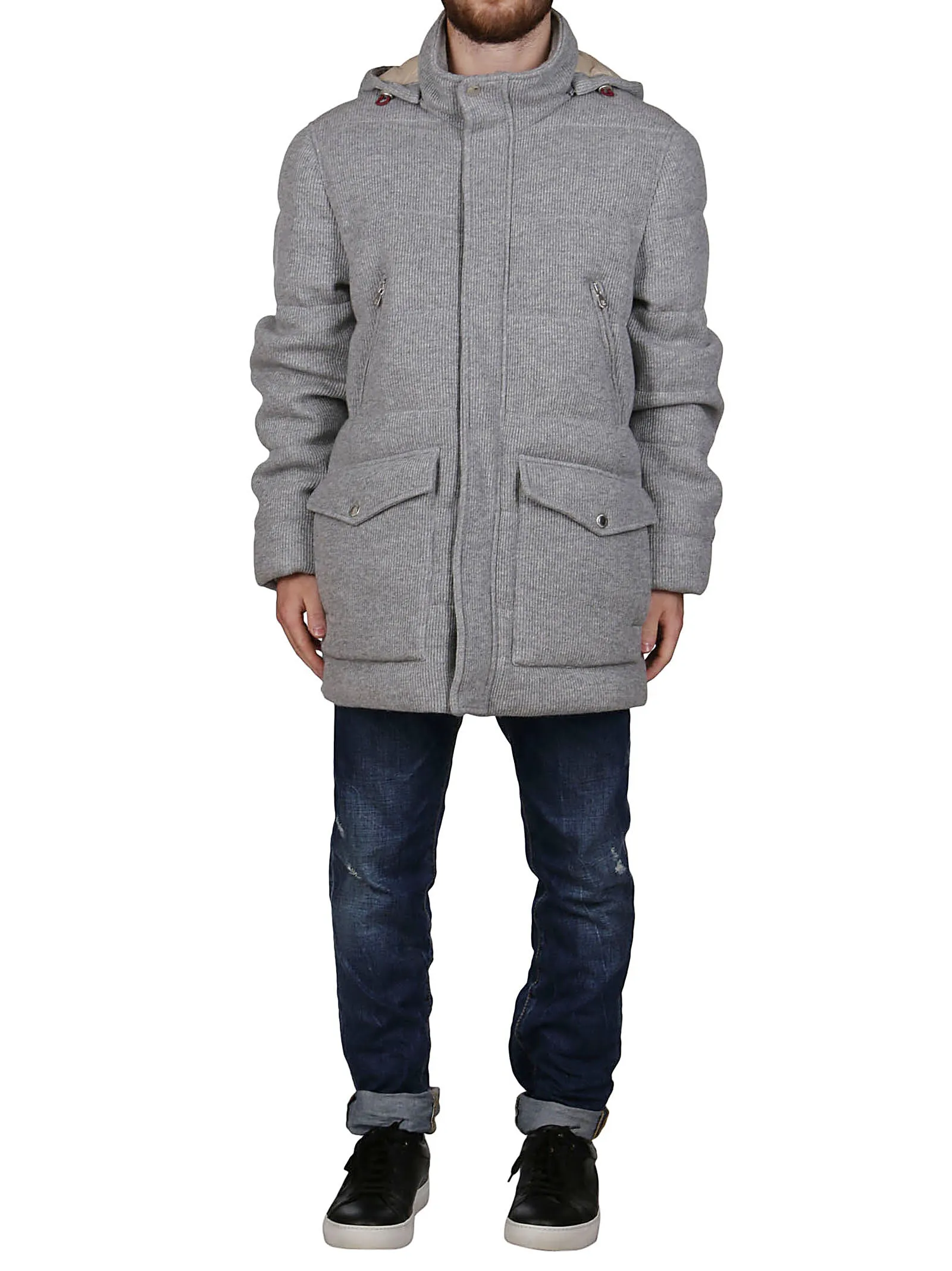 Brunello Cucinelli Hooded Padded Coat