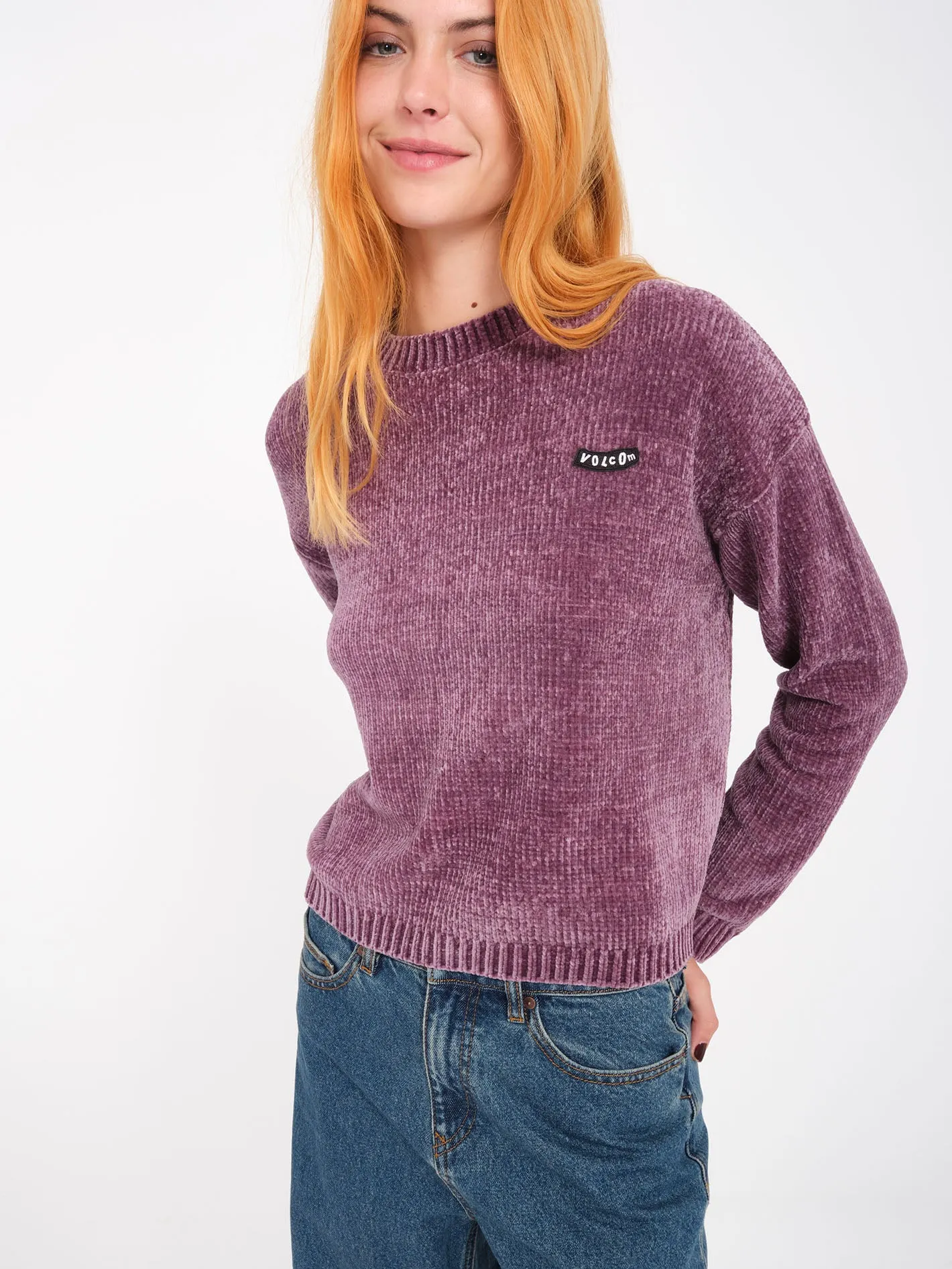 Bubble Tease Sweater - Vintage Violet