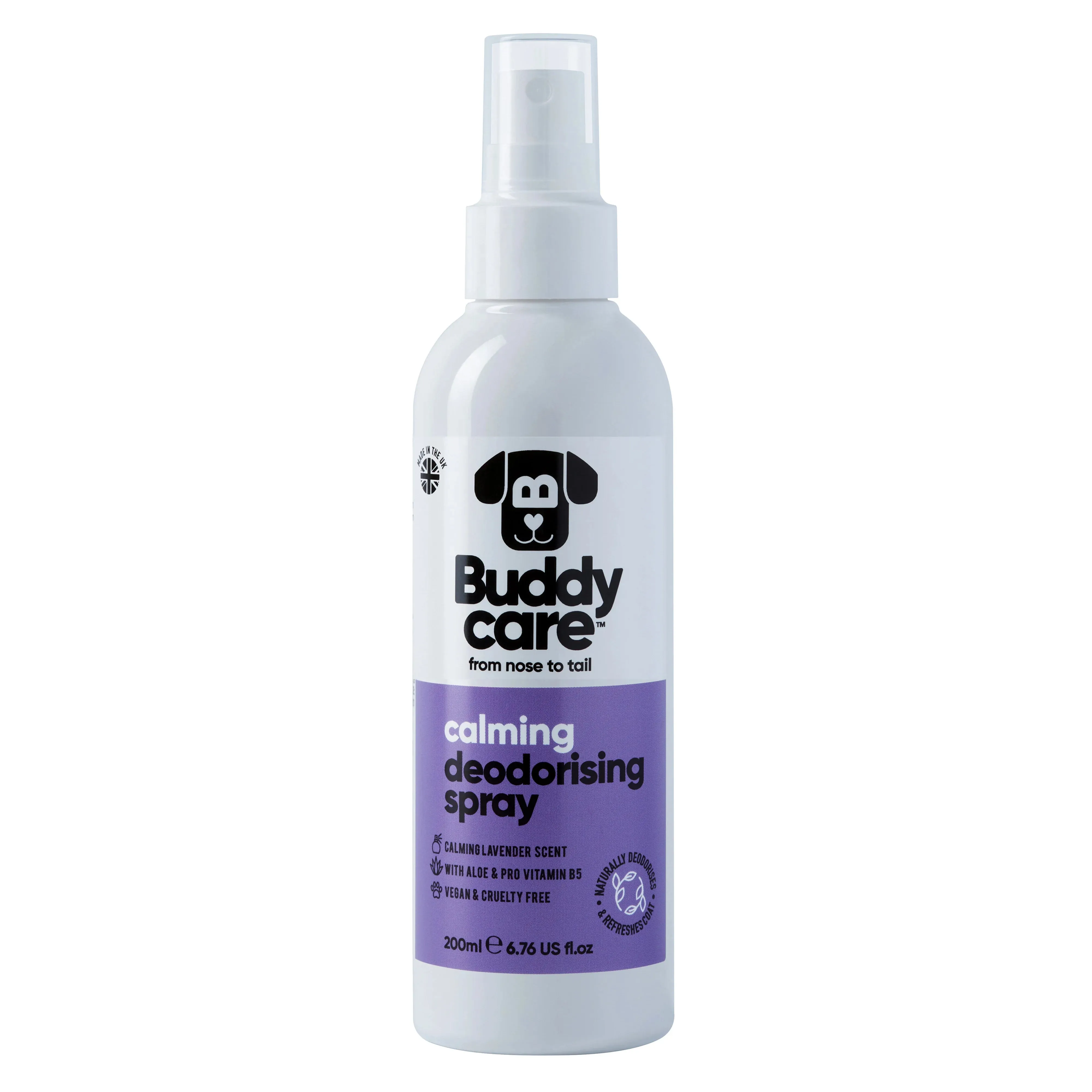 Buddycare Calming Lavender Deodorising Spray For Dogs