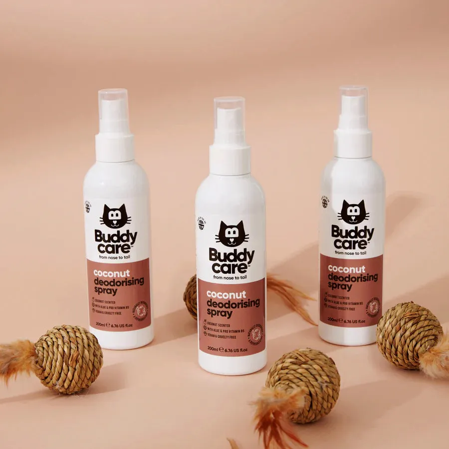 Buddycare Coconut Deodorising Spray For Cats