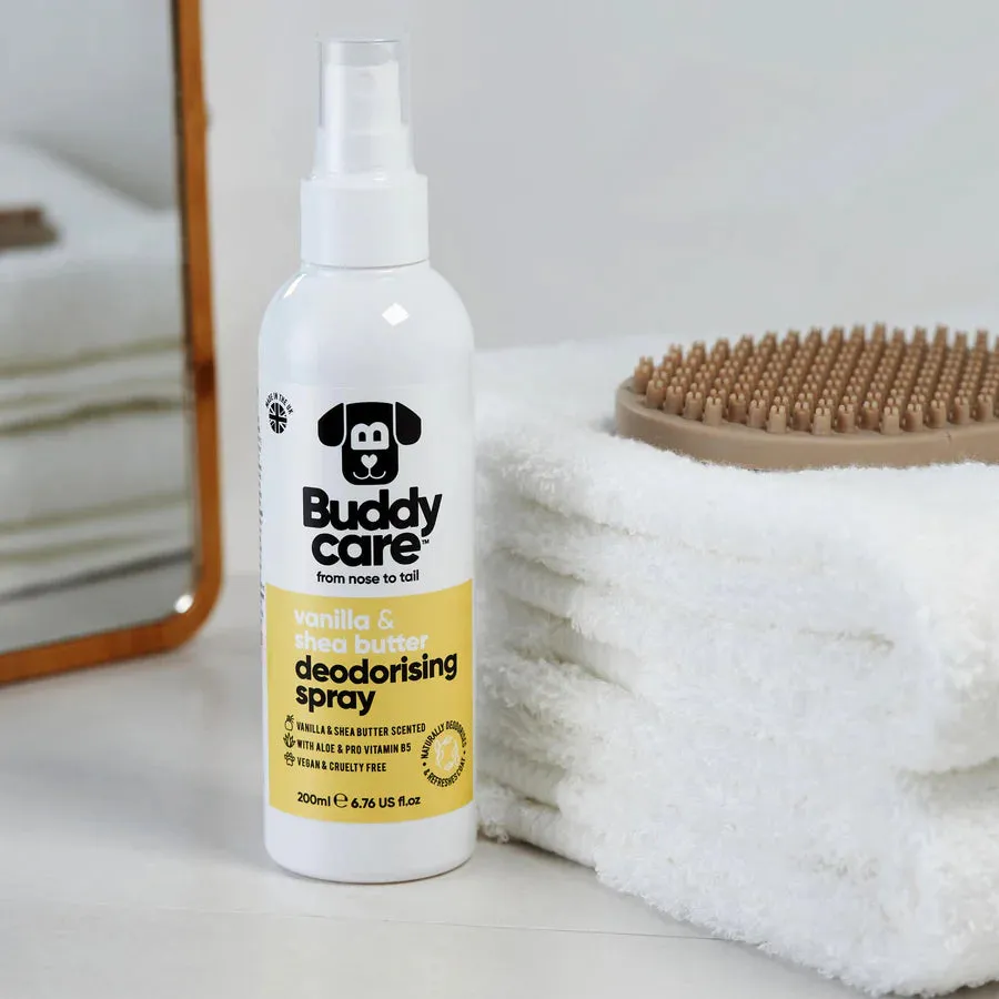 Buddycare Vanilla & Shea Butter Deodorising Spray For Dogs