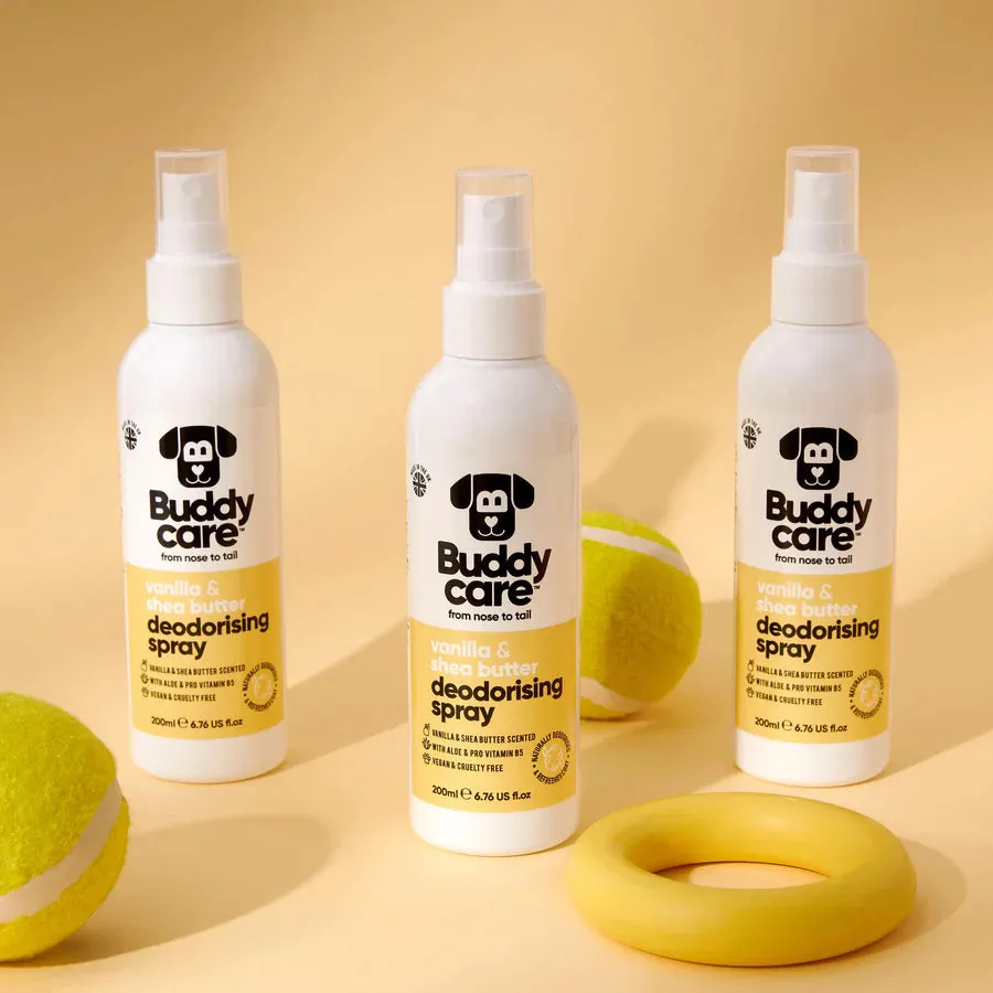 Buddycare Vanilla & Shea Butter Deodorising Spray For Dogs