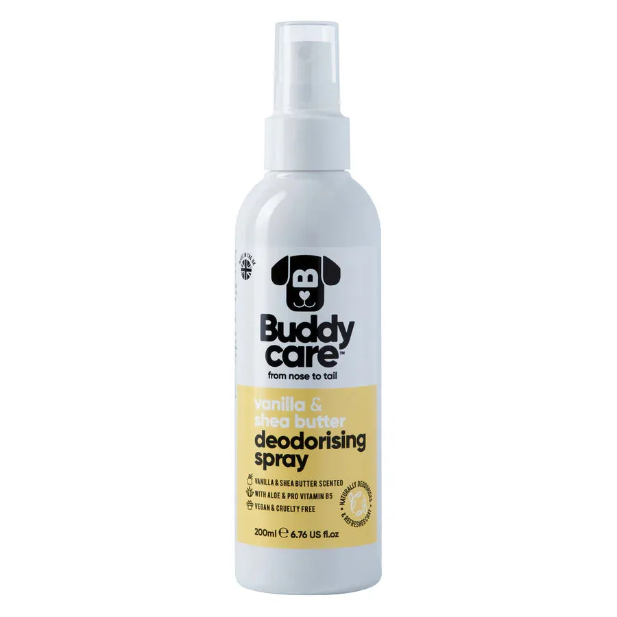 Buddycare Vanilla & Shea Butter Deodorising Spray For Dogs