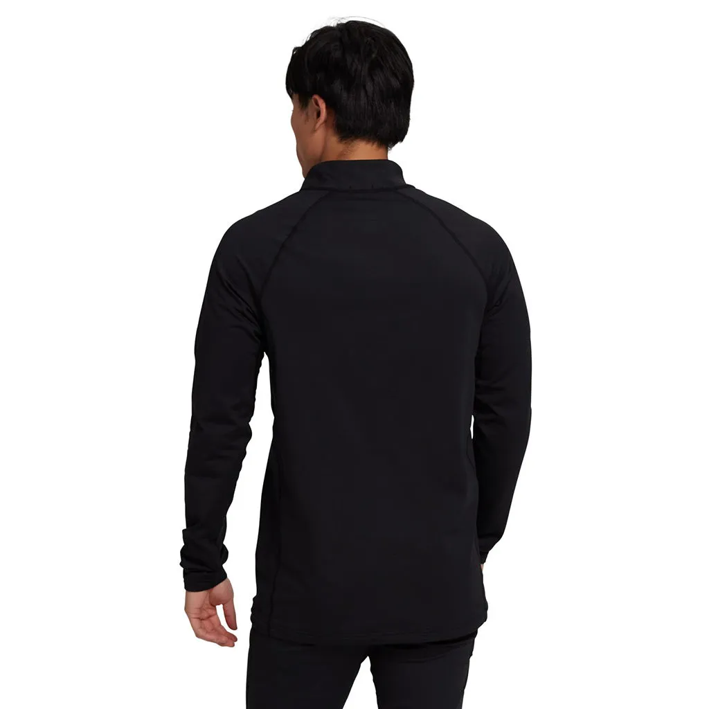 Burton Heavyweight X 1/4 Zip Thermal Top - True Black