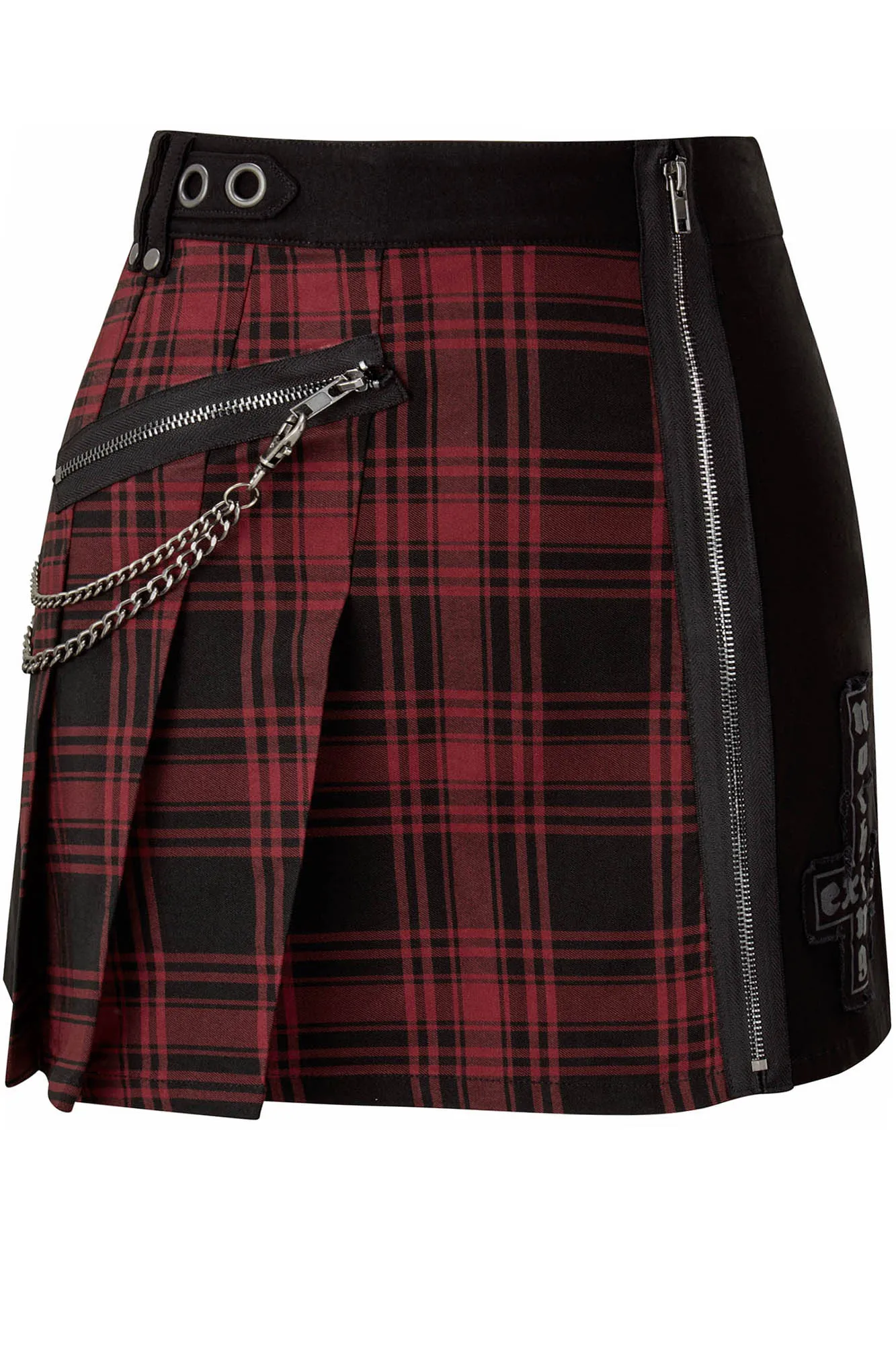 Calling Alice Mini Skirt [TARTAN] [PLUS] - Resurrect