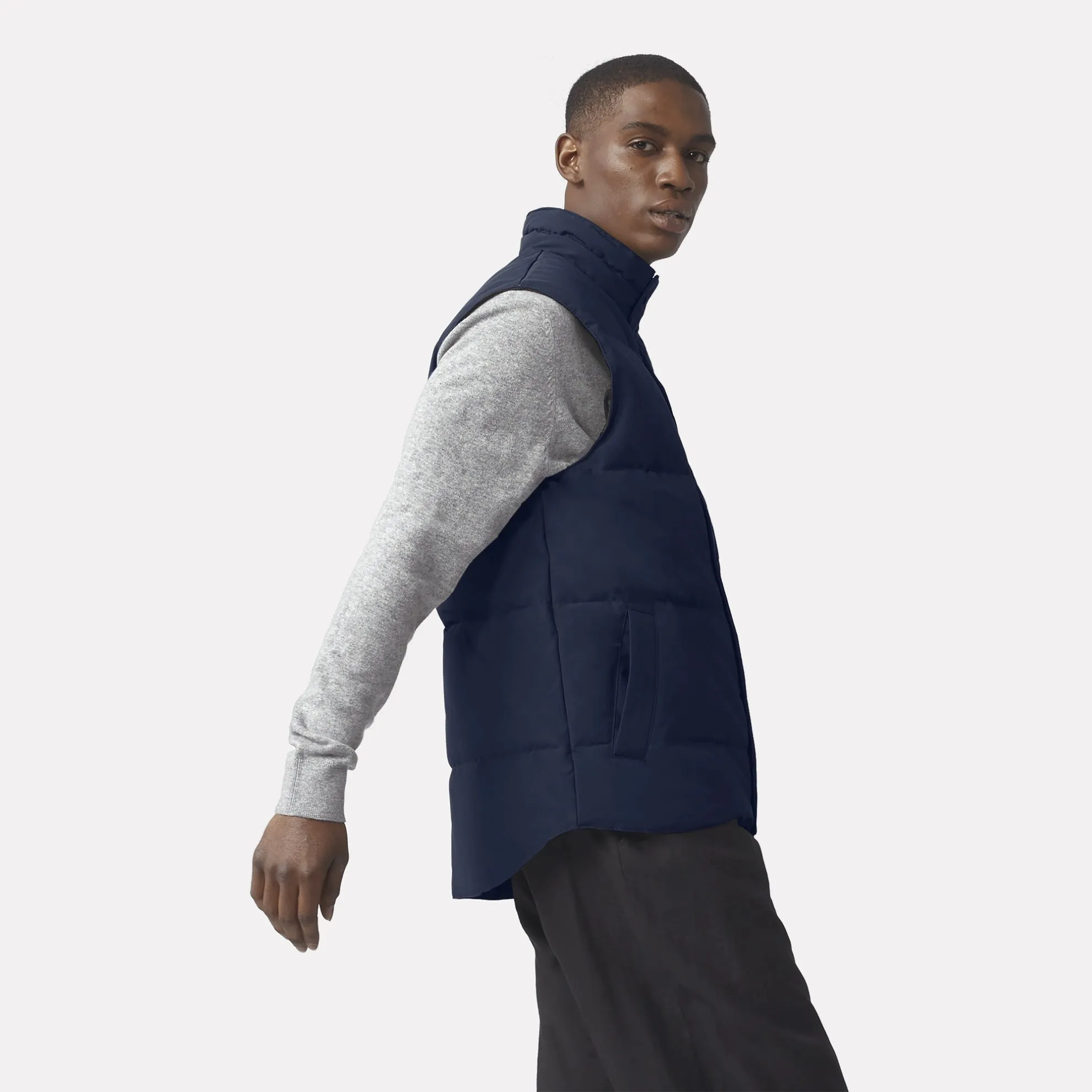 Canada Goose™ Men's Garson Vest Black Disc / Atlantic Navy