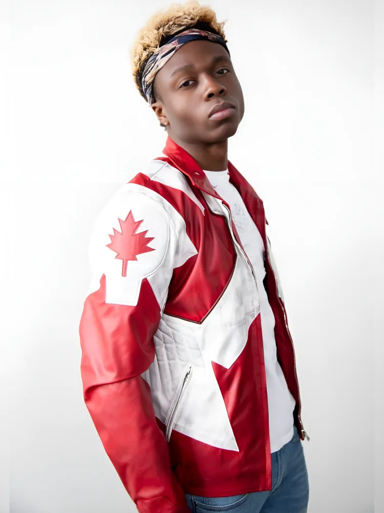 Captain Canuck Canadian Flag Stylish Jacket